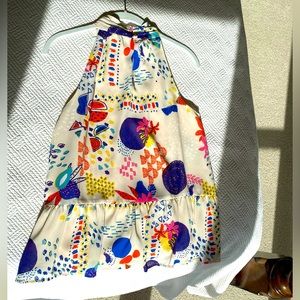 Jade Halter Blouse. Size small. NWT. Vibrant!